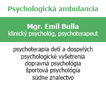 Mgr. Emil Bulla - Psychológ